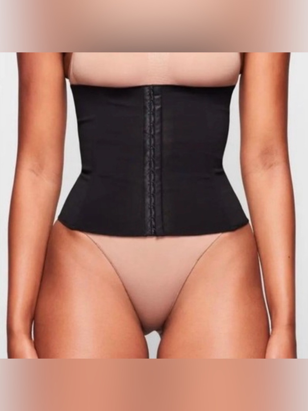 New SKIMS Shape wear Corset in Shade Onyx Size Large